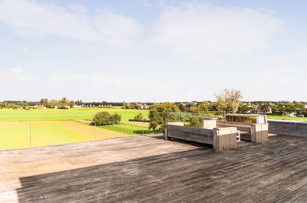 Penthouse met verzicht in Bachte-Marie-Leerne