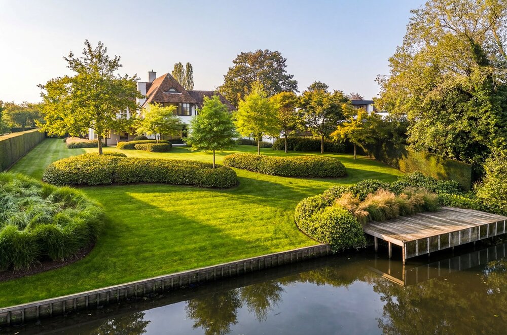 Uitzonderlijke eigendom aan de Leie  te Astene